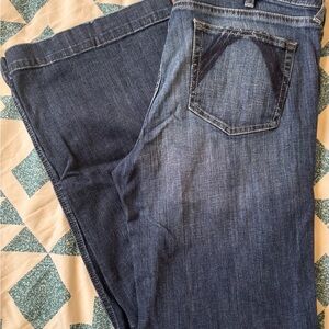 Ariat perfect rise 32L like new jeans